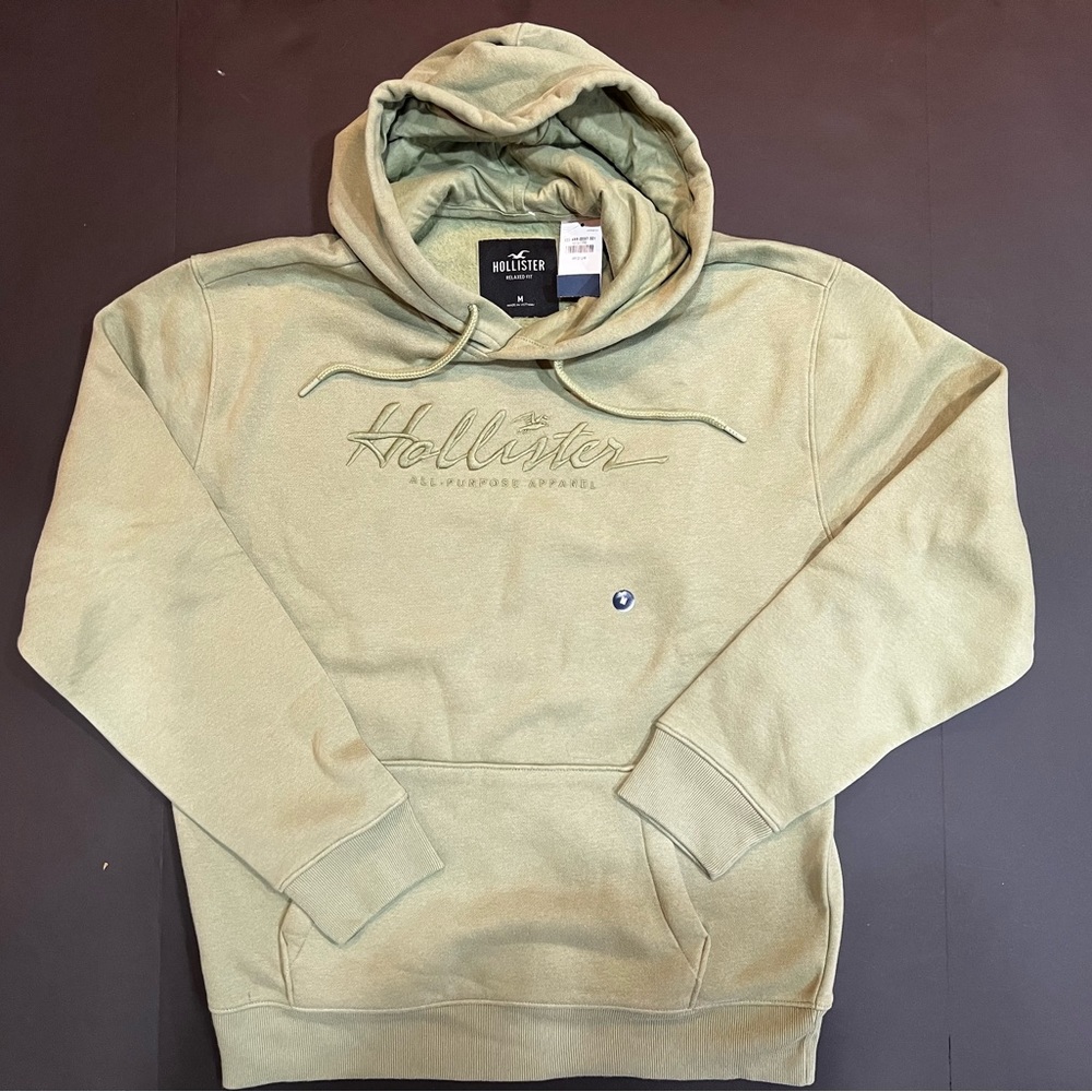 Embroidered Graphic Logo Hoodie